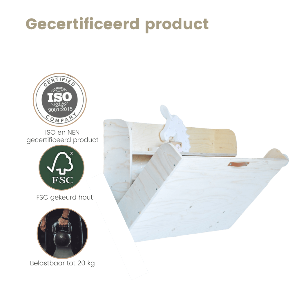 Opklapbare Wandcommode & Wandbureau in 1 - Large - Babywoods, Dé wandcommode specialist van Nederland!