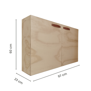 Wandkast Large Babywoods - Babywoods, Dé wandcommode specialist van Nederland!