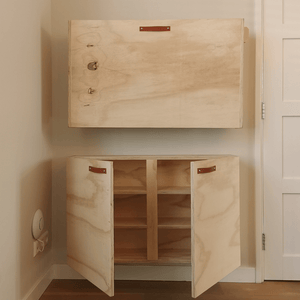 Wandkast Large Babywoods - Babywoods, Dé wandcommode specialist van Nederland!